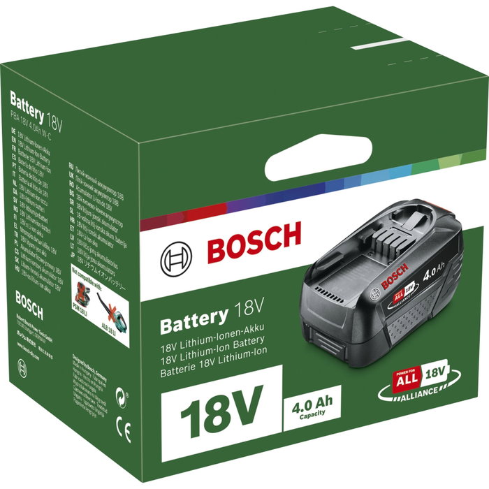 Bosch PBA 18V 4.0Ah W-C Batterie Li-ion Power For All