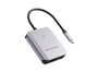 Conceptronic BIAN09G Lecteur de cartes USB Type-C gris, 10 Gbps, USB 3.2 Gen 2, SD/MicroSD/CFast