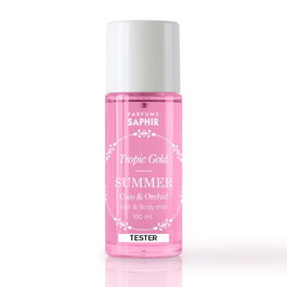 Saphir Summer Tester Brume Corps et Cheveux Coco & Orchidée 100 ml