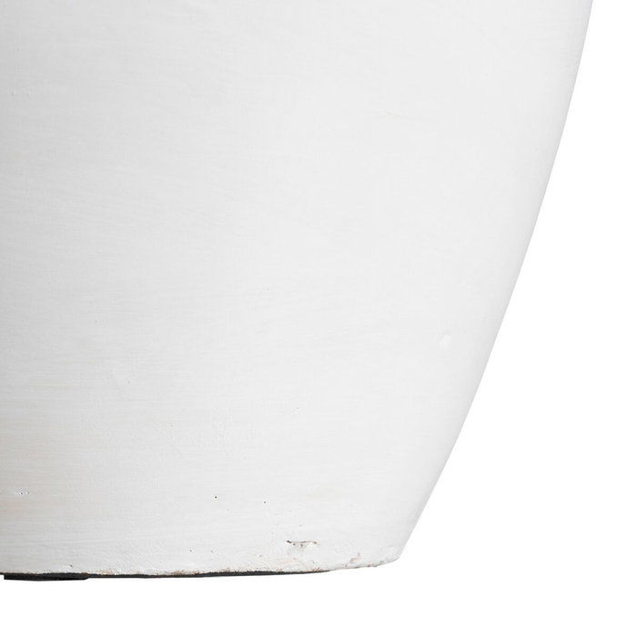 BigBuy Home Vase Blanc Terre cuite 25 x 27 x 40 cm