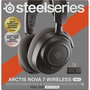 SteelSeries AN72B Casque Gaming Arctis Nova 7 Gen 2 sans-fil pour PC, PlayStation, Xbox - Noir