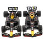 BURAGO Blister 4 voitures de championnats F1 Red Bull en métal