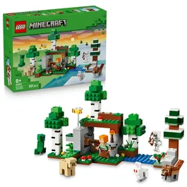 LEGO Minecraft 21593 L'Aventure de la Première Nuit - Jouet Interactif dès 8 ans - Construction de la Première Nuit