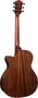 LAG Guitare Acoustique Auditorium A/E Cutaway Édition Limitée Bisel Brown Shadow