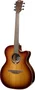 LAG Guitare Acoustique Auditorium A/E Cutaway Édition Limitée Bisel Brown Shadow