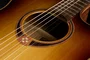 LAG Guitare Acoustique Auditorium A/E Cutaway Édition Limitée Bisel Brown Shadow