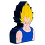 TEKNOFUN Haut-parleur Bluetooth USB à l'effigie de Vegeta Dragon Ball Z - Enceinte nomade avec batterie rechargeable