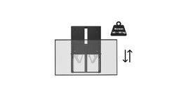 Vivolink FlexiLift Support Mural 60-90 kg