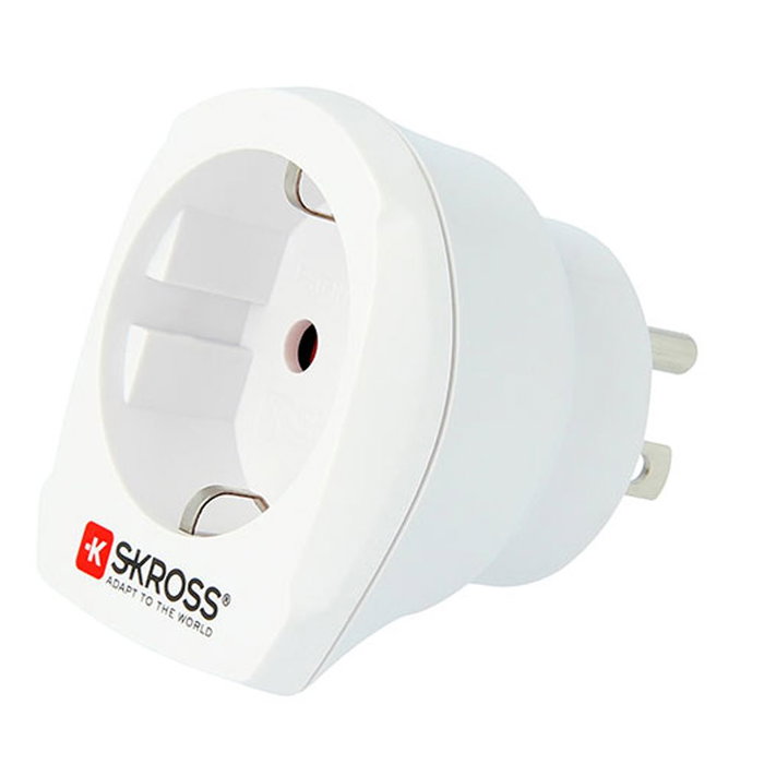 Adaptateur de courant Skross 1500203-E Européen États-Unis Adaptateur de courant Skross 1500203-E Européen États-Unis