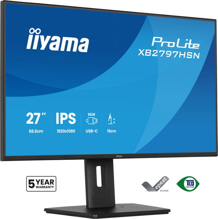 iiyama ProLite XB2797HSN-B1 Black 68,6 cm (27 pouces) Black iiyama ProLite XB2797HSN-B1 Black 68,6 cm (27 pouces) Black