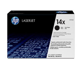 HP Toner 14X / CF214X Noir XL pour LaserJet 700 M712