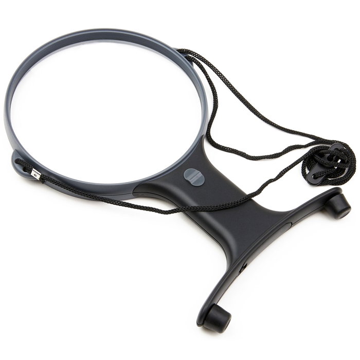 Carson HF-66 MagniFree Loupe à main avec lumière LED Carson HF-66 MagniFree Loupe à main avec lumière LED