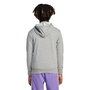 Sweat-shirt à capuche fille Adidas Big Logo French Terry Hd Gris clair S