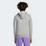 Sweat-shirt à capuche fille Adidas Big Logo French Terry Hd Gris clair S