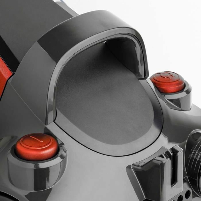 Hkoenig STC58 Aspirateur traîneau sans sac, Noir et rouge