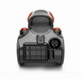 Hkoenig STC58 Aspirateur traîneau sans sac, Noir et rouge