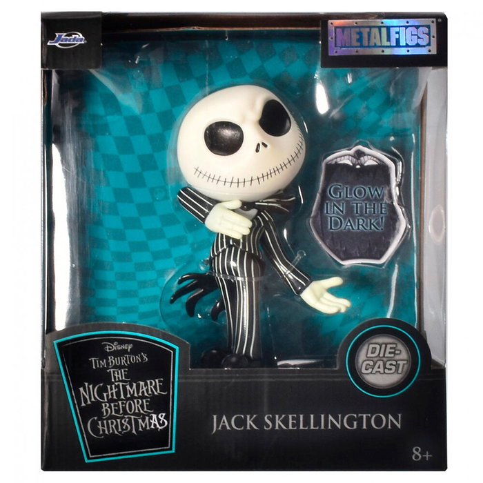 JADA TOYS Figurine Jack Skellington Metalfigs 10 cm - The Nightmare Before Christmas