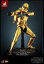 Star Wars figurine 1/6 Clone Trooper (Gold Chrome Version) Exclusive 30 cm