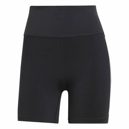 Leggings de Sport pour Femmes Adidas Dailyrun 3Stripes 5In Noir