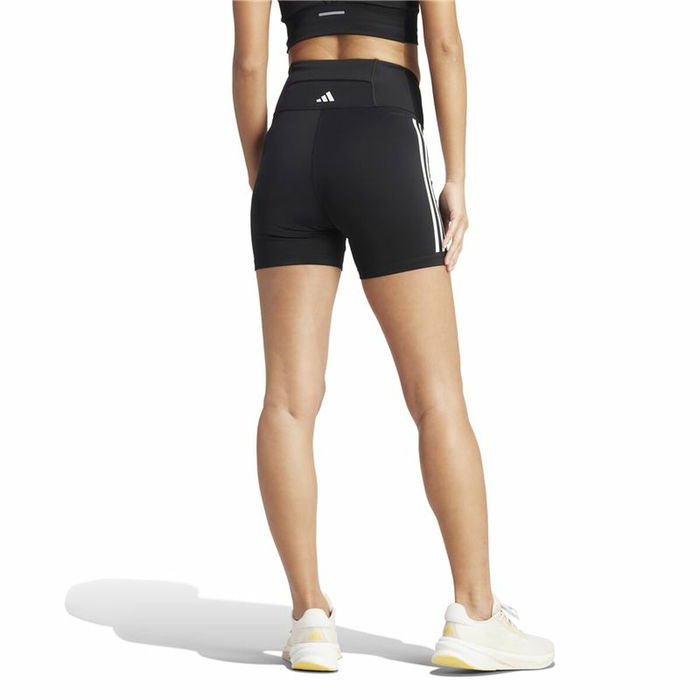 Leggings de Sport pour Femmes Adidas Dailyrun 3Stripes 5In Noir