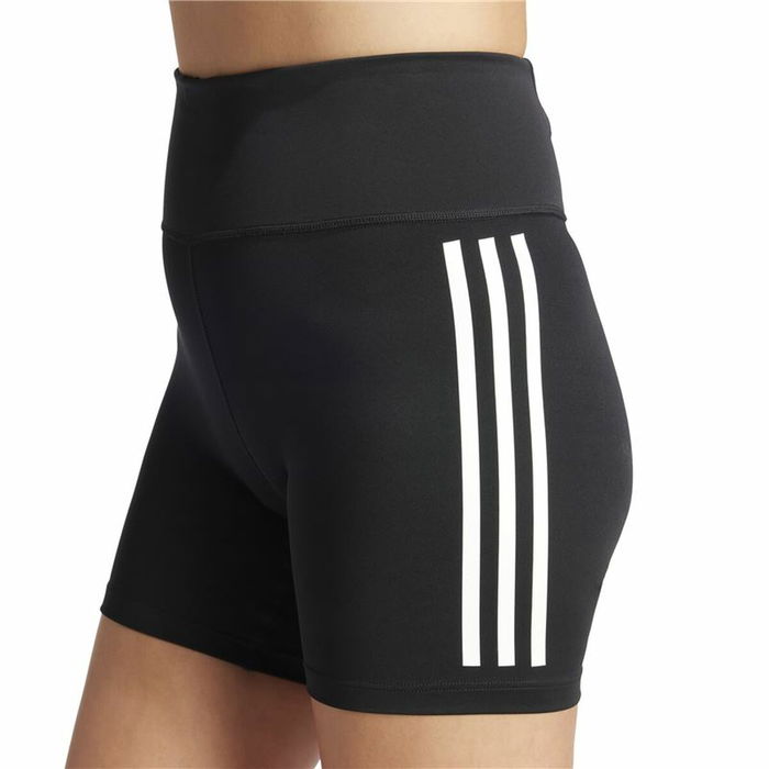 Leggings de Sport pour Femmes Adidas Dailyrun 3Stripes 5In Noir