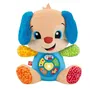 Fisher-Price JFD20 - Peluche musicale interactive Puppy Éveil Progressif - 50 chansons, textures et boutons pour bébé dès la naissance