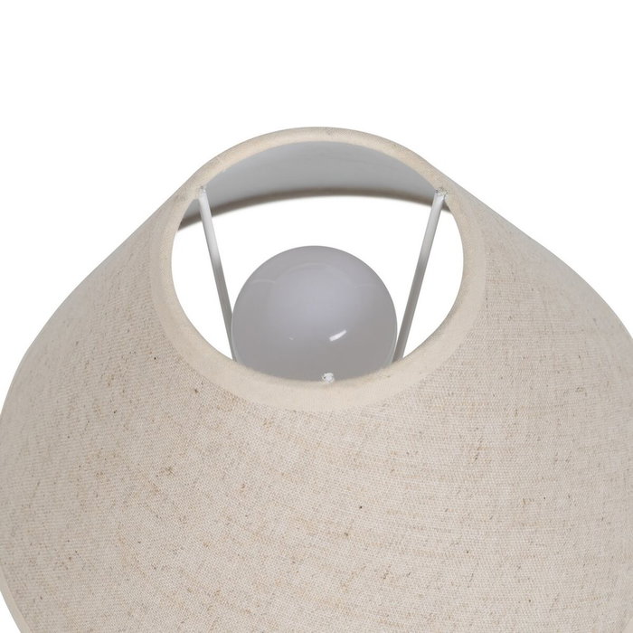 BigBuy Home Lampe de bureau Beige Gris 60 W