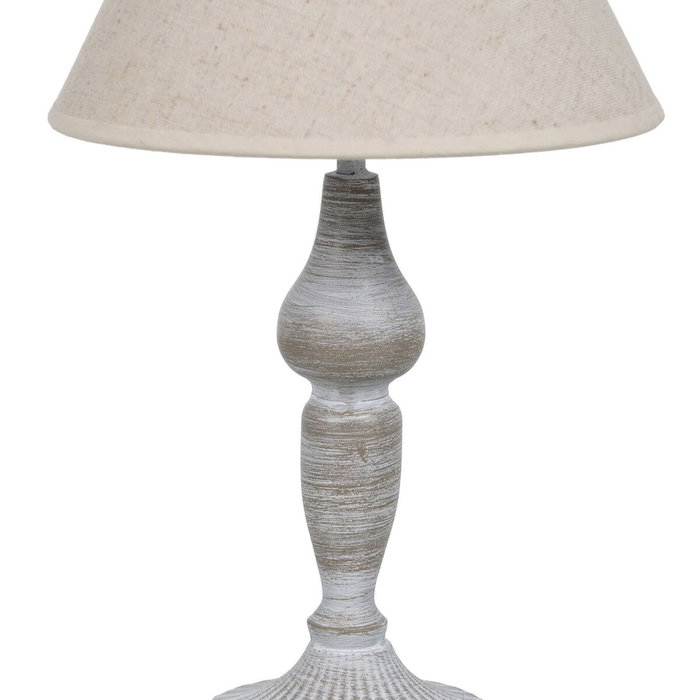 BigBuy Home Lampe de bureau Beige Gris 60 W