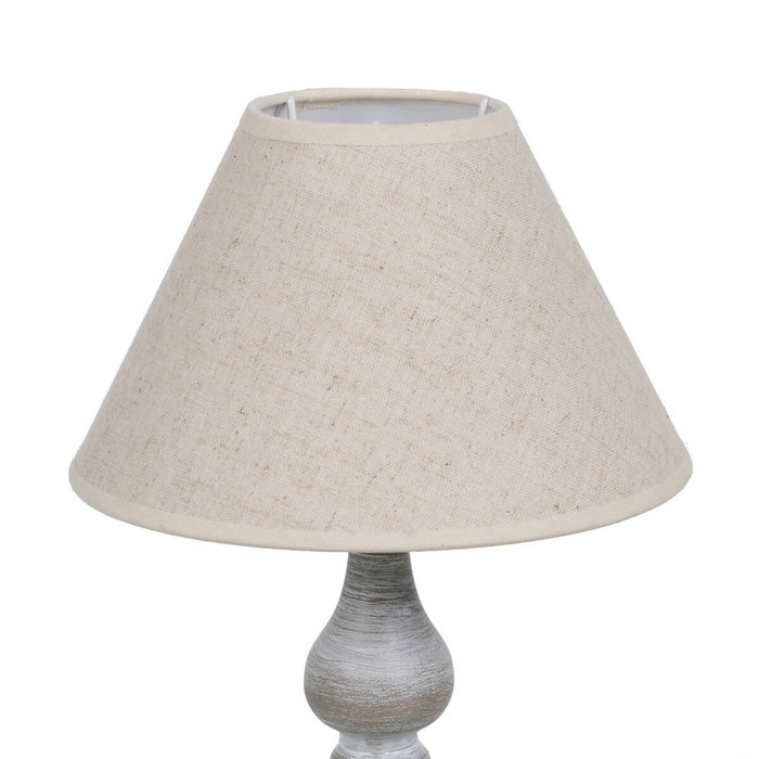 BigBuy Home Lampe de bureau Beige Gris 60 W
