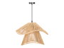 GIFTDECOR Lampara Techo 40cm Doble Cuerda