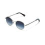 Hawkers Lunettes de soleil MOMA Argent Bleu Unisexe Monture Métal Lentilles TR18 Protection UV400