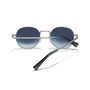 Hawkers Lunettes de soleil MOMA Argent Bleu Unisexe Monture Métal Lentilles TR18 Protection UV400
