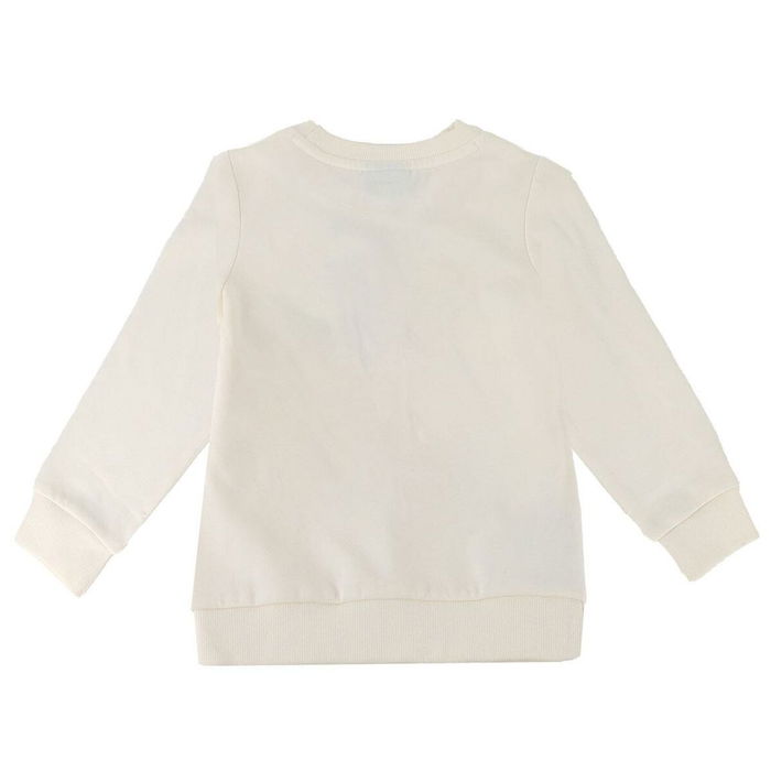 Sweat-shirt à capuche fille Stitch Moana Beige