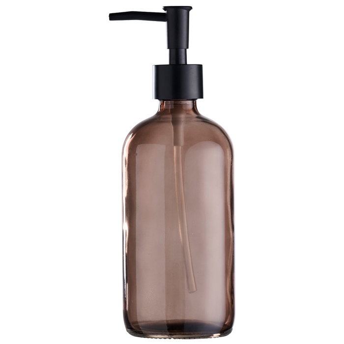 Day Distributeur de savon 500 ml en verre marron