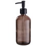 Day Distributeur de savon 500 ml en verre marron