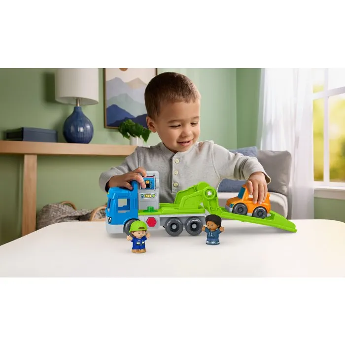 Fisher Price Little People Camion de Charge et Atelier Mécanique avec Figurines Fisher Price Little People Camion de Charge et Atelier Mécanique avec Figurines