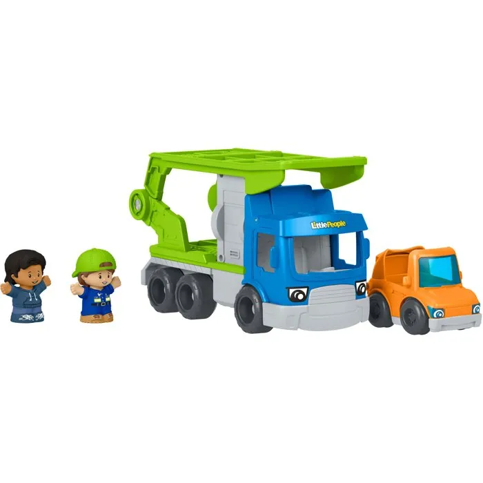 Fisher Price Little People Camion de Charge et Atelier Mécanique avec Figurines Fisher Price Little People Camion de Charge et Atelier Mécanique avec Figurines
