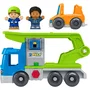 Fisher Price Little People Camion de Charge et Atelier Mécanique avec Figurines