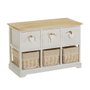 BigBuy Home Commode SWEET HEART Crème Naturel