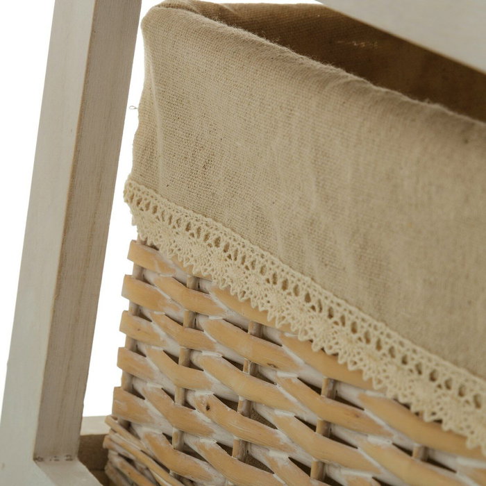 BigBuy Home Commode SWEET HEART Crème Naturel