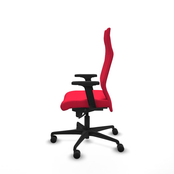 Piqueras Y Crespo Fauteuil Exécutif Albacete, Tissu Rouge, Mécanisme Synchrone, Accoudoirs 2D Piqueras Y Crespo Fauteuil Exécutif Albacete, Tissu Rouge, Mécanisme Synchrone, Accoudoirs 2D