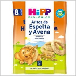 HIPP Aritos de espelta y avena Snack Bio
