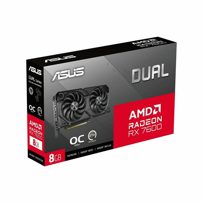 Carte Graphique Asus RX7600-O8G-EVO 8 GB GDDR6