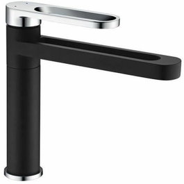 Edouard Rousseau Mitigeur lavabo ONEGAI Noir / Chromé