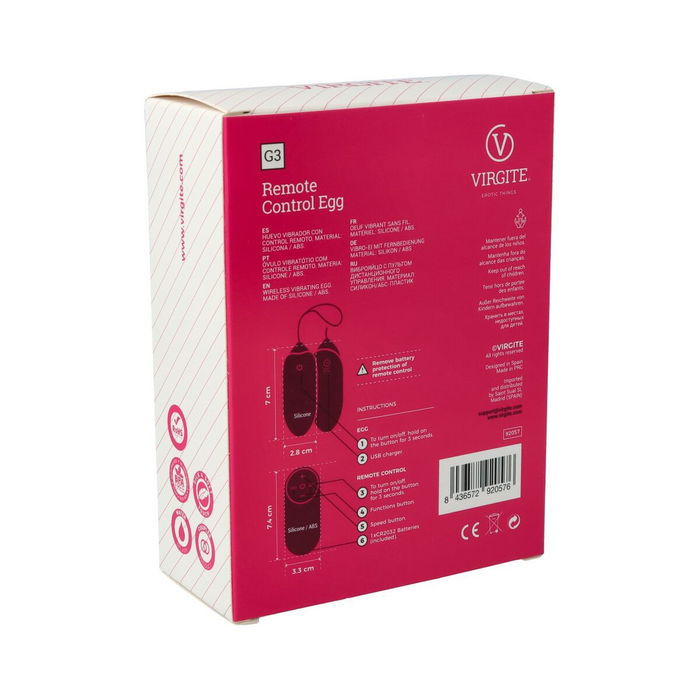 Œufs vibromasseur Virgite Violet