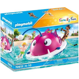 Playmobil 9466 Île d'Escalade avec Poisson Lumineux, Jouet Aquatique pour Enfants