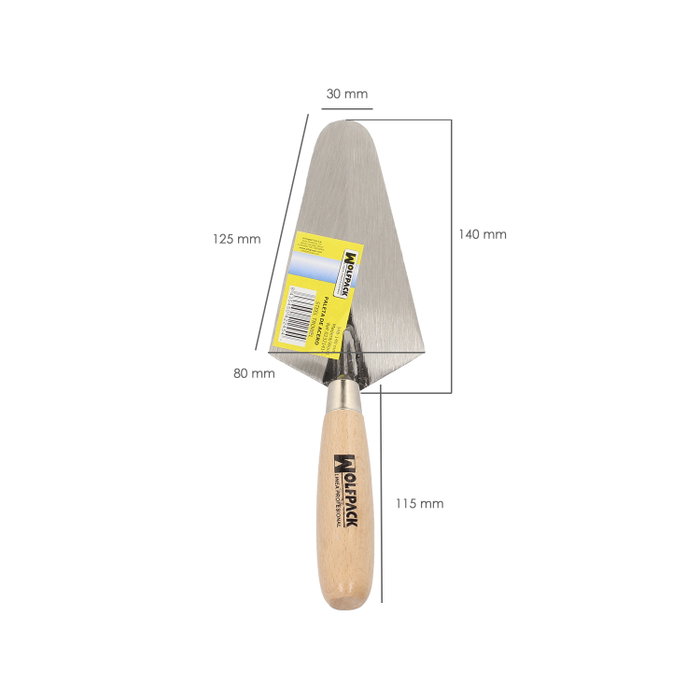 Wolfpack Linea Profesional Truelle Manche Bois 348 / 140 mm