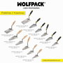Wolfpack Linea Profesional Truelle Manche Bois 348 / 140 mm