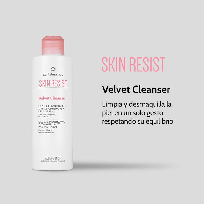 Skin Resist SKIN RESIST VELVET gel nettoyant doux visage et yeux 200 ml
