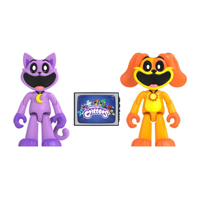 PHATMOJO - Blister de 2 Figurines Action Poppy Playtime - Jouet de Collection (H: 45 cm, L: 180 cm, P: 250 cm) PHATMOJO - Blister de 2 Figurines Action Poppy Playtime - Jouet de Collection (H: 45 cm, L: 180 cm, P: 250 cm)